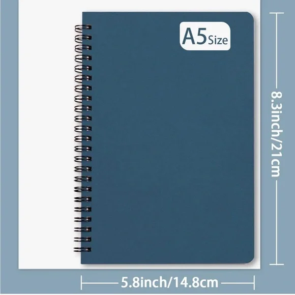 🤎 Anthropologie Spiral Organic Notebook / Journal - BROWN - Picture 5 of 6